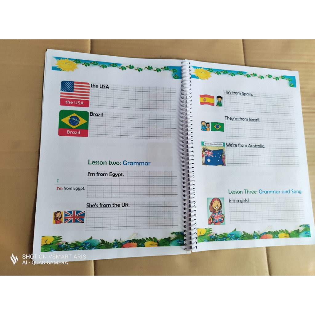 Family and Friends 2nd - English writing