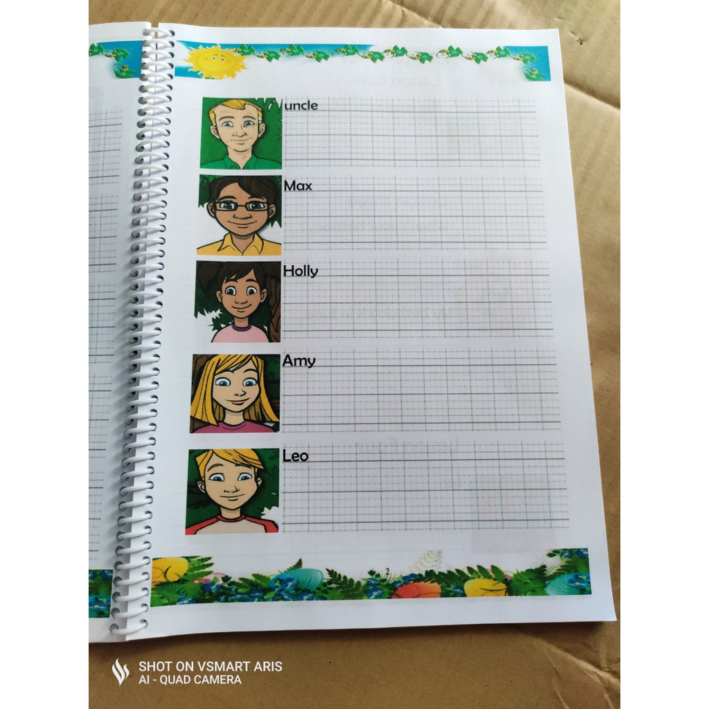 Family and Friends 2nd - English writing