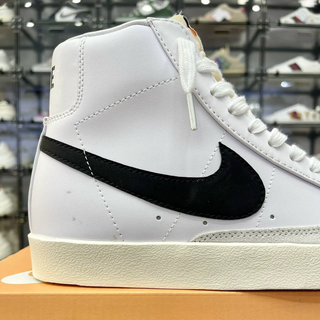 Giày_Nike Blazer Mid 77 màu đen trắng cao cổ & thấp cổ, Sneaker BLZ bản Like.Aut cao nhất Oder mới 101% full Box | BigBuy360 - bigbuy360.vn