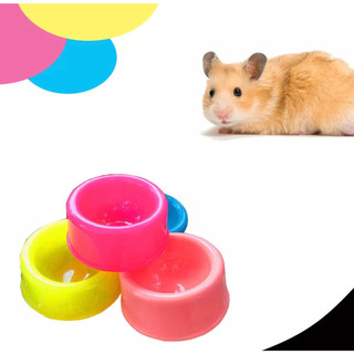 Chén ăn nhựa tròn cho hamster