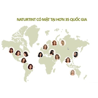 Gel nhuộm phủ bạc, dưỡng tóc với 27 thảo mộc Naturtint chính hãng Tây Ban Nha