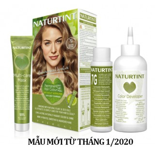 Gel nhuộm phủ bạc, dưỡng tóc với 27 thảo mộc Naturtint chính hãng Tây Ban Nha