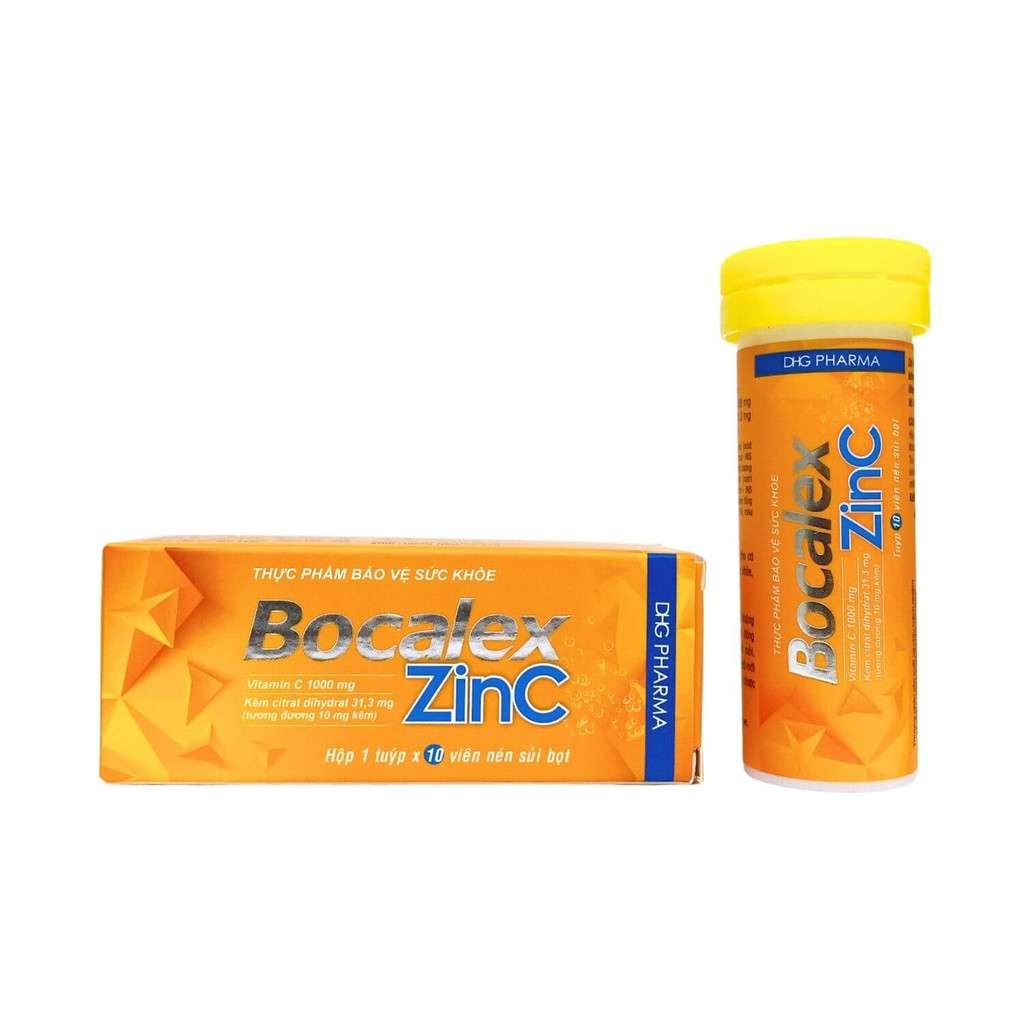 VIÊN SỦI BOCALEX ZINC - BỔ SUNG VITAMIN C, KẼM CHO CƠ THỂ