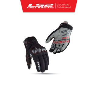 Găng tay bảo hộ lái moto, xe máy ls2 chaki man