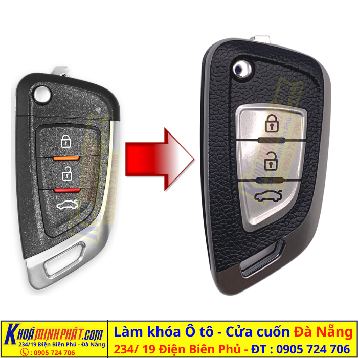 Ốp bao vệ Chìa Khoá Ô Tô các mẫu V11,V12,V14,V16,V17,V19,V28,V29