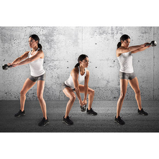 Tạ ấm, Tạ bình vôi Brosman (loại 8kg), Kettlebell