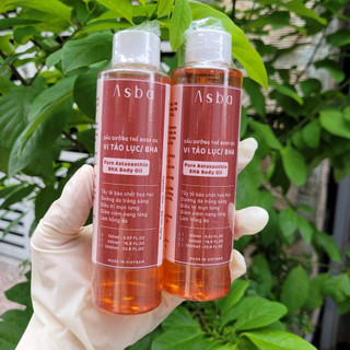 Dầu Dưỡng Da Body Oil BHA, Vi Tảo Lục Giúp Sáng Da, Bóng Mướt (150ml)