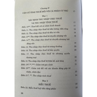Sách - Luật Thuế Thu Nhập Cá Nhân (Hiện Hành) (Sửa Đổi, Bổ Sung Năm 2012, 2014, 2020)