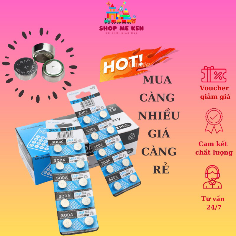 [QUÀ TẶNG KÈM] Pin cúc áo SODA 3 pin