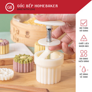Khuôn Trung Thu 50g 75g 100g 125g 150g - Bánh nướng - Bánh In Nhà Làm GBMO158