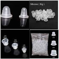 Chum-hũ silicon đựng mực phun xăm