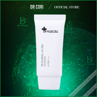 [Khuyến Mãi] Kem chống nắng cho da dầu mụn Dr Pluscell_ Ac Pro Sun Block SPF 50/PA+++ 50ml