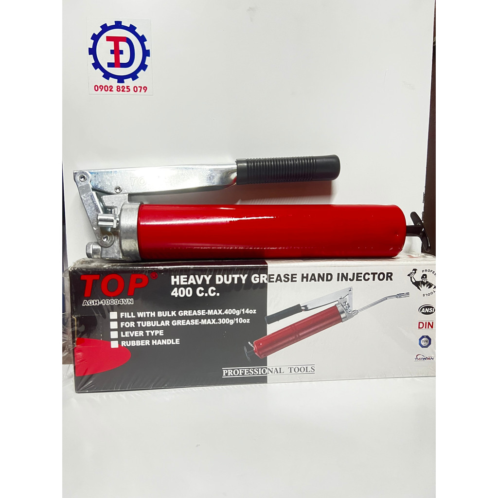 Bơm mỡ 1 ty TOP 400cc AGH-10004VN