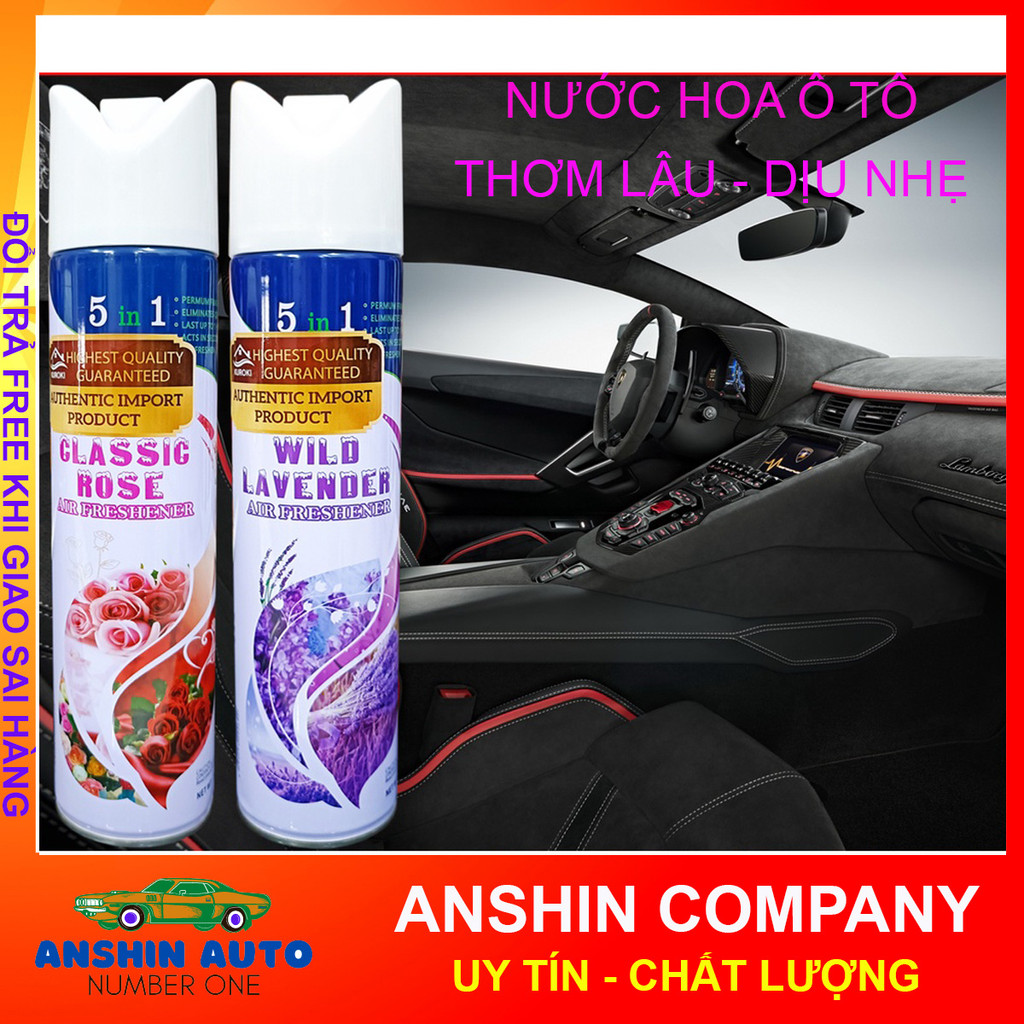 Nước Hoa Ô tô - Xịt Thơm Phòng Ngủ, Phòng Khách, Phòng Ăn - Khử Mùi Thuốc Lá, Ẩm Mốc, Lưu Hương Lâu - Herios [SEAOTO]