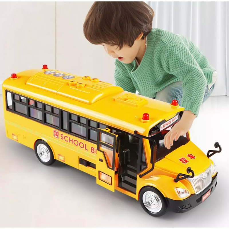 Xe Buýt, Xe Cứu Thương Điều Khiển Từ Xa có đèn cho bé