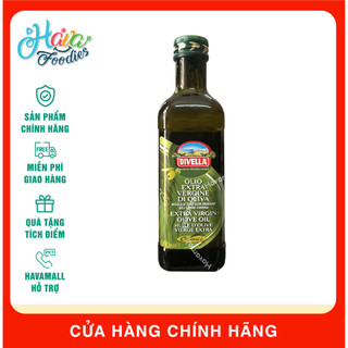 Tặng Hạt Ngò Gói - Dầu Oliu Nguyên Chất Divella – Extra Virgin Olive 500ml