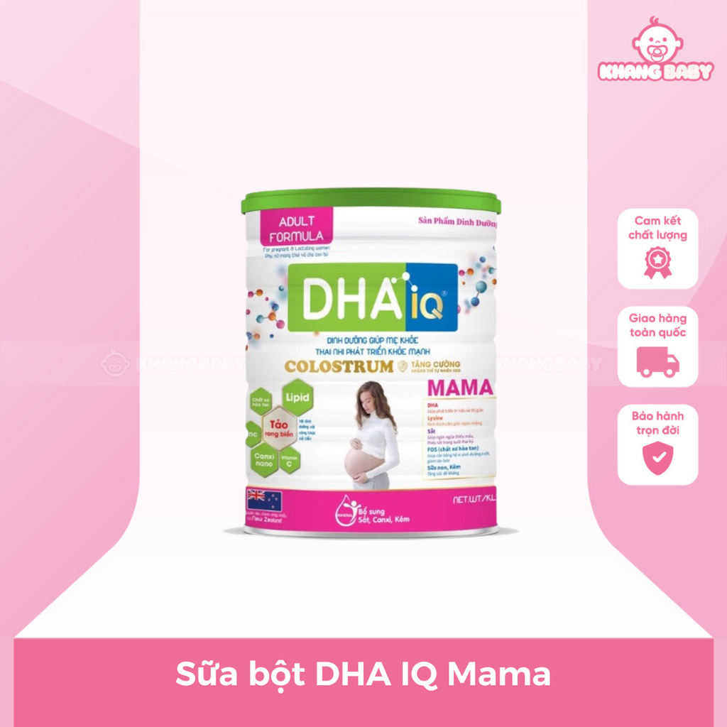 Sữa DHA IQ mama - Shop Khang Baby