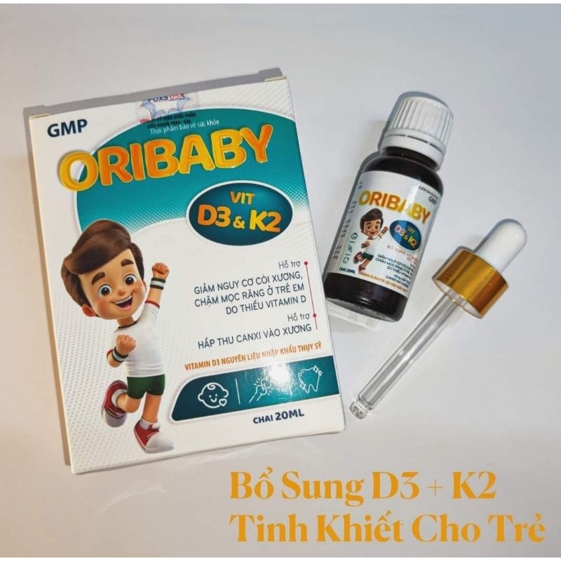 Vitamin D3 K2 ORIBABY