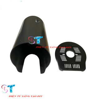 Bộ gáo quạt, nắp chụp sau quạt b4 nhựa màu đen
