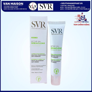 Kem dưỡng svr sebiaclear active dạng gel làm giảm mụn và loại bỏ dầu 40ml