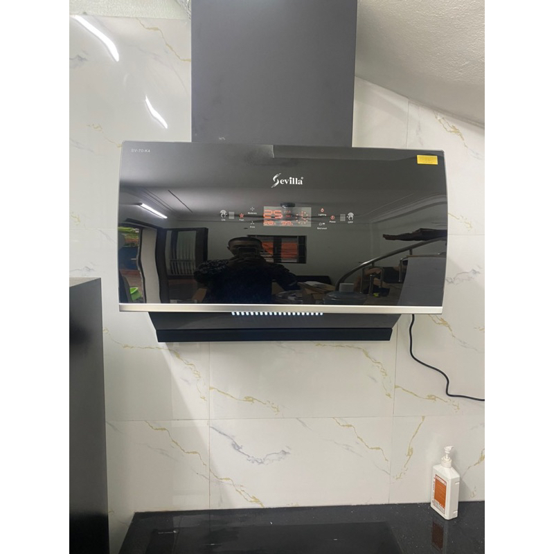 Máy hút mùi Sevilla SV-70K4 - BH 5 năm - Cảm ứng vẫy tay - Hàng Chính Hãng