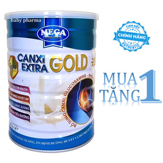 [Mua 1 tặng 1] Sữa Canxi Extra Gold lon 900g