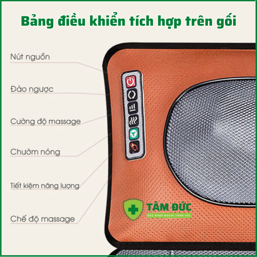 Đệm massage toàn thân đa điểm rung MAT-C86 hồng ngoại cao cấp, nêm mát xa toàn thân xoa bóp giảm đau mỏi vai gáy