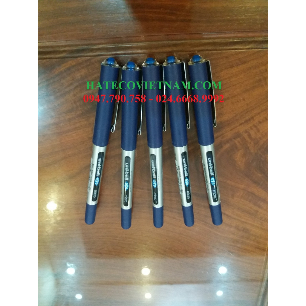 SỈ Hộp 12 Bút ký Uni UB150 xanh, nét 0.5 - Bút bi nước Uni