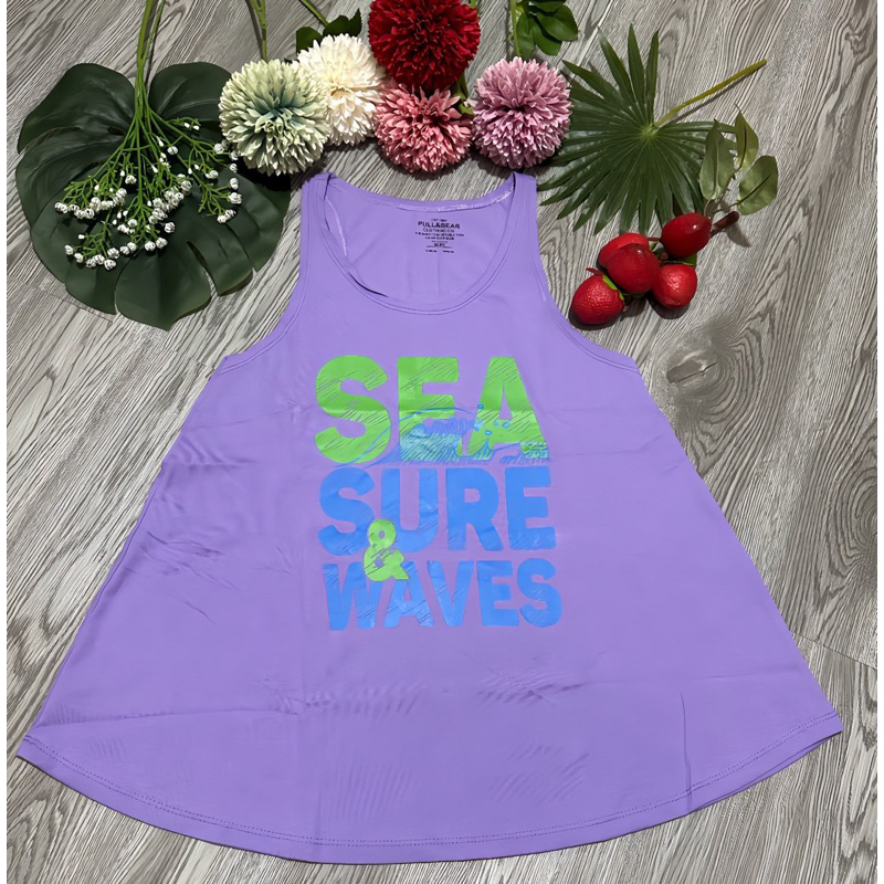 [ Hình shop tự chụp] Áo thun ba lỗ đơn giản trẻ trung