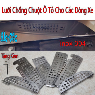  Tấm lưới chống chuột inox 304 cho các dòng xe ô tô tặng kèm lục vặn - ngăn chuột vào khoang Nội Thất Hiệu Quả 