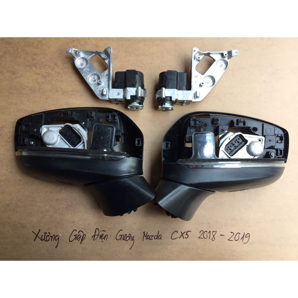 Bộ khung xương mô tơ gương gập Mazda 2, Mazda 3, Mazda Cx5, Mazda 6 Thay thế khung xương Motor mazda zin bị lỗi gập