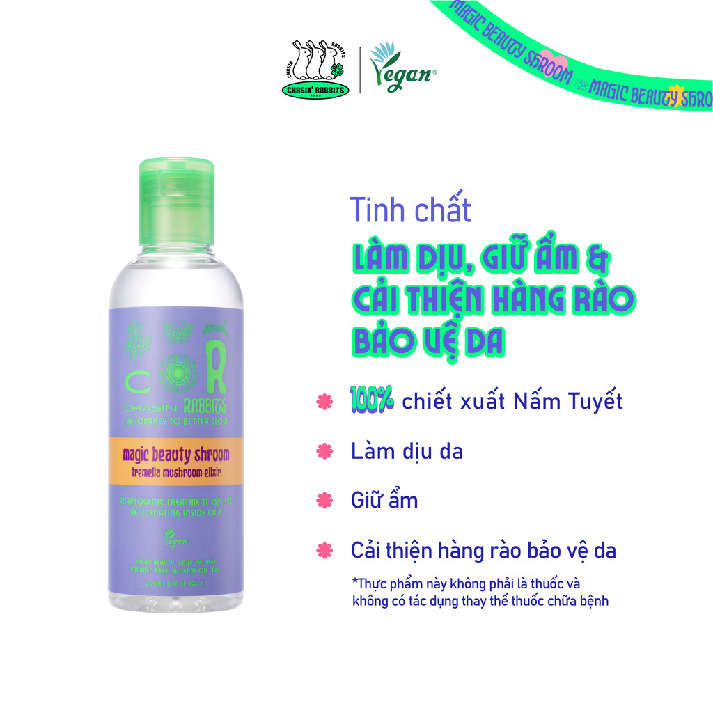 Chasin' Rabbits Tinh chất Magic Beauty Shroom 200ml