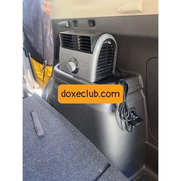 Quạt mini đa năng tăng gió khi điều hòa không tới nơi - Nguồn điện 12V dùng chung cho nhiều dòng xe