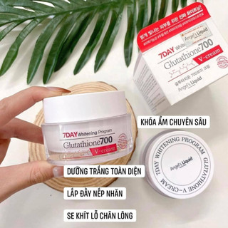 Kem trắng da whitening program Glutathione 700 V- cream - Bebeau