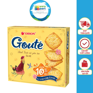  Bánh Goute Mè Giòn Tan Hộp 8 gói <date 2024> 