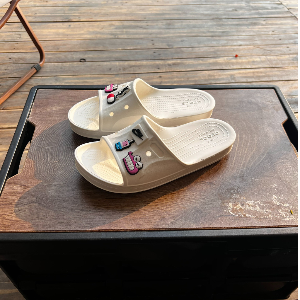 Dép Lê Cross chính hãng nam nữ hottrend 2023, Dép Lê quai ngang thời trang siêu nhẹ siêu bền chống hôi chân - Lin Store