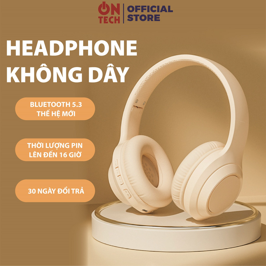 Tai Nghe Chụp Tai Headphone Bluetooth Không Dây M9 Tai Nghe Chụp Gaming Sạc Nhanh Chống Ồn Gấp Gọn