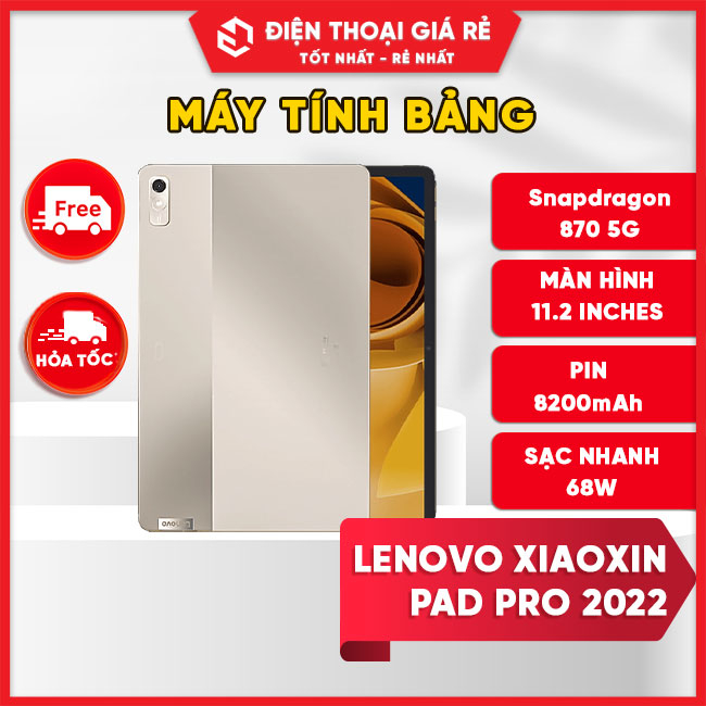 Máy tính bảng Lenovo Xiaoxin Pad Pro 2022 (Màn 2K 120Hz) | BigBuy360 - bigbuy360.vn