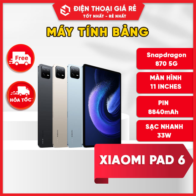 Máy tính bảng Xiaomi Pad 6