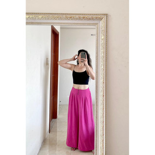 Quần ống loe chất linen dư xịn