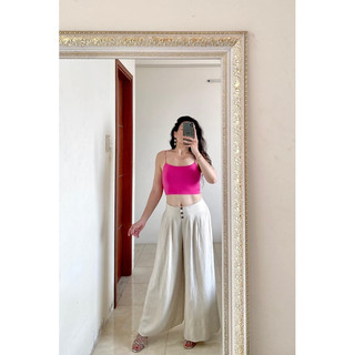 Quần ống loe chất linen dư xịn