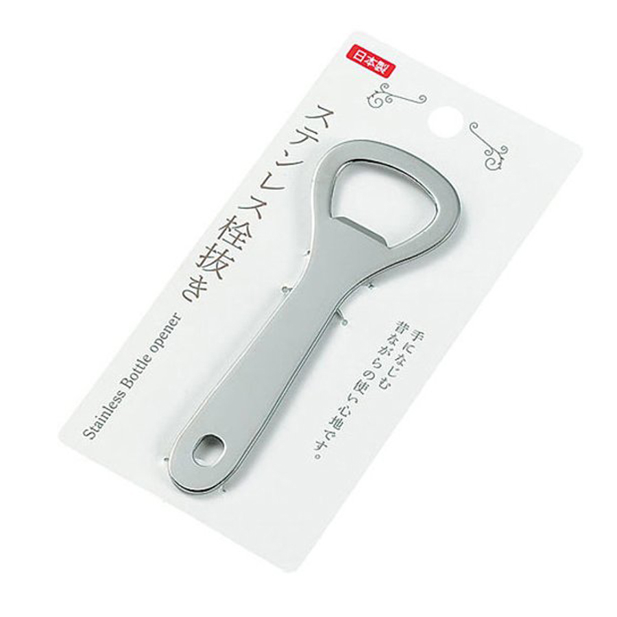 Dụng cụ mở bia, nước ngọt bằng Inox hàng Nhật Bản