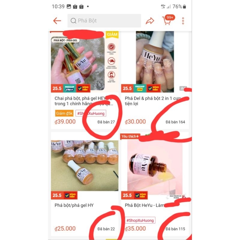 PHÁ BỘT Heyu tặg coco