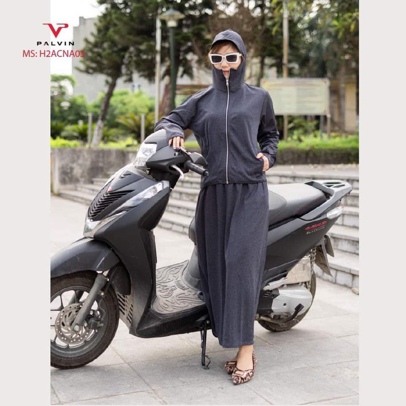 Set áo + quây váy chống nắng
