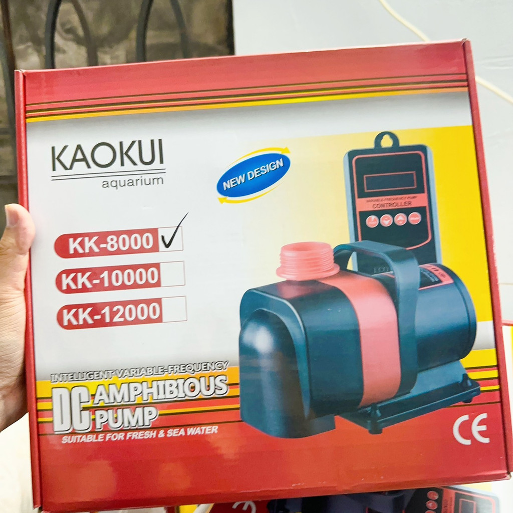 Bơm Bể Cá DC24v KAOKUI Chống Giật Kèm Bảng Điều Khiển Màn Hình LCD Đủ Công Suất