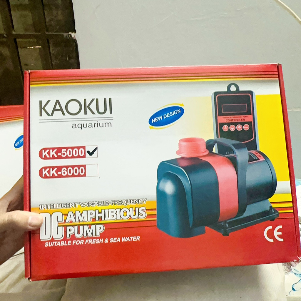 Bơm Bể Cá DC24v KAOKUI Chống Giật Kèm Bảng Điều Khiển Màn Hình LCD Đủ Công Suất