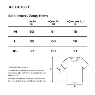 Áo thun boxy The Bad God ADAM