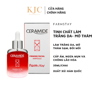Serum Dưỡng Trắng Và Căng Bóng Da Farmstay Ceramide Firming Facial Ampoule 35ml