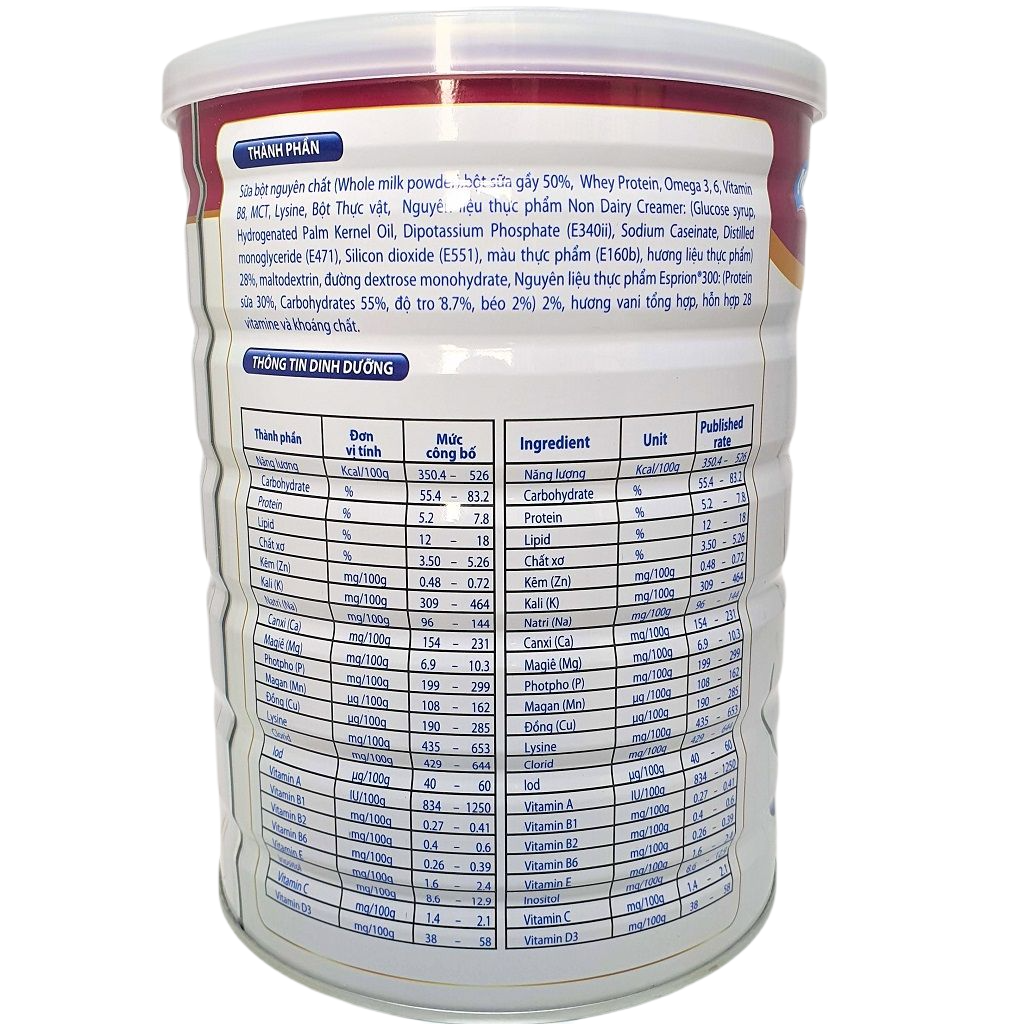 Sữa bột dành cho người tiểu đường Sunrise Health Care 900g