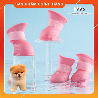 Giày đi mưa cho chó mèo, ủng đi mưa